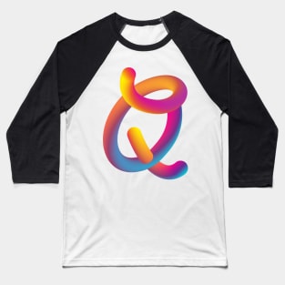 Curly Q Baseball T-Shirt